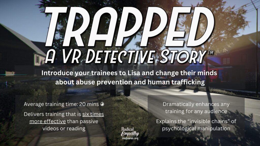 TRAPPED: A VR Detective Story Screenshot Logo and Features